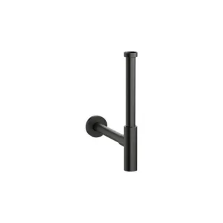 Laufen Siphon H590LA74500001 höhenverstellbar von 75 bis 330 mm schwarz matt