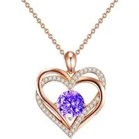 Rafaela Donata Collier Herz roségold, verziert mit Kristallen von Swarovski®
