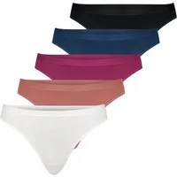 Nur Die String Basic (5-St) String Slip, Tanga, Mini String