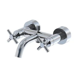 Steinberg Serie 250 Wannen-Zweigriffarmatur 2501100 Aufputz, chrom