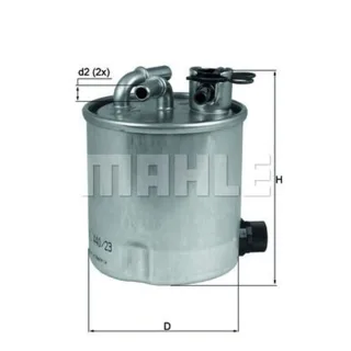 Mahle Kraftstofffilter Nissan Evalia Murano Nv200 Qashqai X-Trail