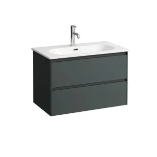 Laufen Waschtisch und Waschtischunterschrank LUA SET LANI 455x800x527 H8600872661041