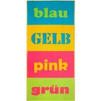Dyckhoff Strandtuch Colours, Zwirnfrottee (1-St)