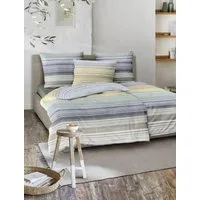 Irisette Bettwäsche Easy 8706, Seersucker, 2 teilig, kühlend und atmungsaktiv, pflegeleicht und bügelfrei