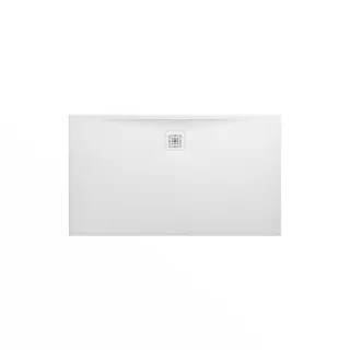 LAUFEN Duschwanne Pro aus Marbond 1400x800x30 Ablauf an langer Seite Weiß, H2109530000001 H2109530000001