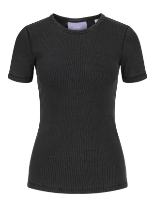 JJXX - JXFRANKIE WASH SS STR TEE JRS NOOS black - Gr. - XS