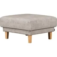 OTTO home Polsterhocker TRIPLO passend zur Serie, Maße B/T/H: 82/72/46 cm, mit Wellenunterfederung, in hochwertiger Verarbeitung
