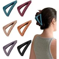 LuxusKollektion Haarklammer Haarklammer Damen Dünnes Haar Französisch Matt Kunststoff
