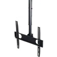 Maclean TV-Deckenhalterung MC-631 Deckenhalterung für TV/Monitor 32-65", (bis 65,00 Zoll, neigbar, 50 kg, VESA 200x200–400x400)