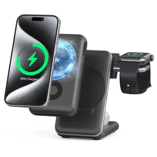 QI2 Magnetic Wireless Power Bank 20W 10000mAh Power Bank with Ice Cooling External Battery Power Supply with 1 Input & 2