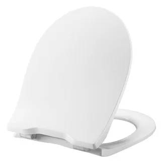 Pressalit Objecta Pro WC-Sitz 990011-DH4999 Kombi-Scharnier DH4, Edelstahl, weiß polygiene, mit Deckel, Standard