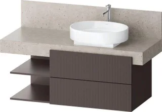 Duravit Balcoon Konsolen-Waschtischunterschrank 1200 H522 ohne Fach 2 L BA50460JGIG0000