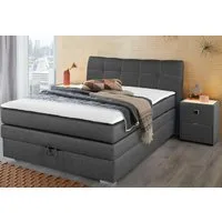 Jockenhöfer Gruppe Boxspringbett Amelie, mit Bettkasten und Topper, erhältlich in 120 & 140cm Breite