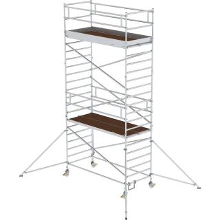 Munk Rollgerüst 1,35 x 3,0 m mit Ausleger & Doppel-Plattform - 169535