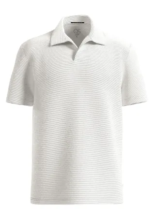 qs - Polo-Shirt creme - Gr. - XXL