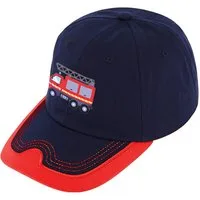 Fiebig Baseball Cap Fiebig Feuerwehr Basecap cap Mütze Jungen Baseballcap marine rot