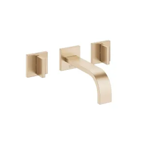 Dornbracht Waschtisch-Wandbatterie ohne Ablaufgarnitur MEM 36707782 Champagne gebürstet (22kt Gold) 36707782-46