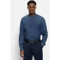 OLYMP Langarmhemd OLYMP Casual, regular fit, Stehkragen