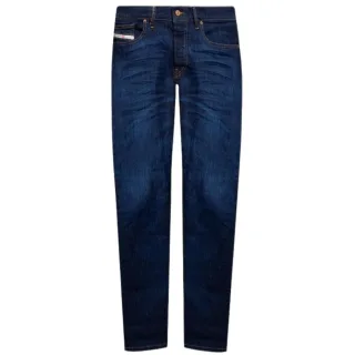 Diesel D-Luster schlichte dunkelblaue Jeans