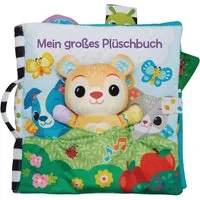 Vtech® Stoffbuch Vtech Baby, Mein großes Plüschbuch, mit Licht- und Soundeffekt