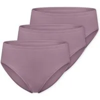 Schiesser Slip Cotton Essentials - 3er-Pack - hoher Tragekomfort - perfekte Passform (3-St) 3er-Pack Multipack Damen Sparpack Unterhose Unterwäsche Baumwolle