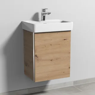 Sanipa 3way Waschtischunterbau zu Laufen Pro S Waschtisch mit 1 Tür, Eiche Natural-Touch BR78485