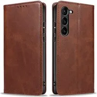 Tec-Expert Handyhülle Tasche Hülle für Samsung Galaxy S23 6.1 Zoll, 6.1", Cover Klapphülle Case mit Kartenfach Fliphülle aufstellbar