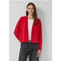 s.Oliver Sweatjacke Sweatshirt Jacke Scuba-Jacke im Relaxed Fit