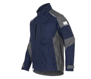 KÜBLER ACTIVIQ cotton+ Jacke dunkelblau/anthrazit XL - 1250 3421-4897-XL