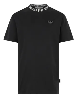 Kurzarm-Rundhals-T-Shirt