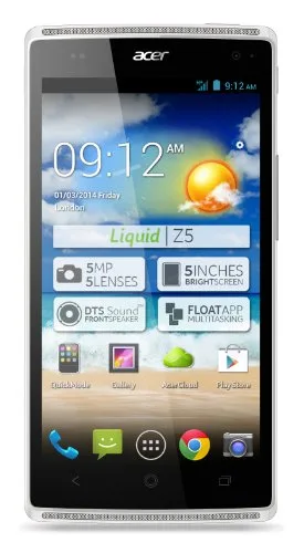 Acer Liquid Z5 4GB [Dual-Sim] weiß