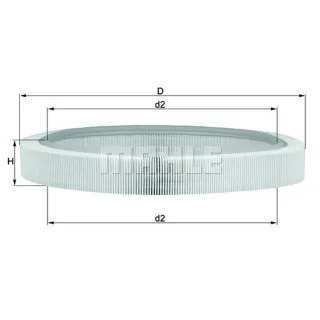 Mahle Luftfilter Mercedes 124 190