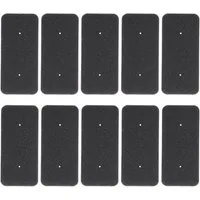 McFilter Ersatzfilter (10 Stück) Schwammfilter geeignet für Candy Hoover Filter 40006731, Zubehör für Trockner, Filterschwamm für Wärmepumpentrockner, I 275 x 125 mm I Sockelfilter, Flusenfilter, abwaschbar