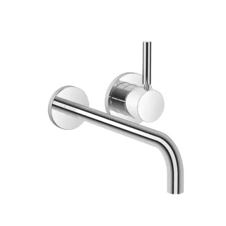 Dornbracht Meta Fertigmontageset 36863660-00 für Wand-Einhandmischer, Biegeradius von 90°, ohne Ablaufgarnitur, chrom