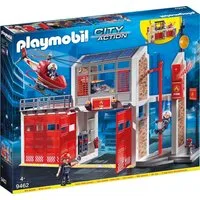Playmobil® Große Feuerwache (9462), My Action Heroes Konstruktions-Spielset, Made in Germany