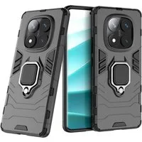 betterfon Handyhülle für Xiaomi Outdoor Panzerhülle mit Slide-Kameraschutz & Ringhalter, Mit Ringhalterung, Kamera-Schutz, Magnetplatte & 3-Schicht-Schutz
