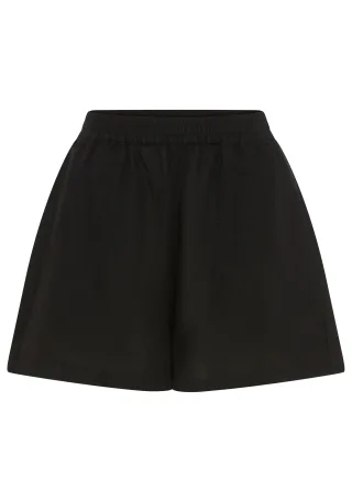 BOSS ORANGE Shorts "Tallan Premium Damenmode" aus einem Leinen-Mix