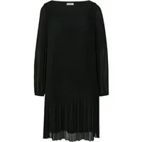 s.Oliver Plisseekleid Plisseekleid einfarbig - Anlass Kleid - Chiffon - Midikleid