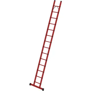 Munk Sprossen-Anlegeleiter GFK mit Traverse - 036814