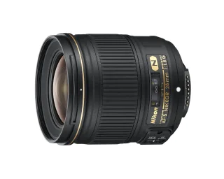 Nikon AF-S Nikkor 28mm 1:18G schwarz inkl. Gegenlichtblende HB-64 + Objektivbeutel CL-0915