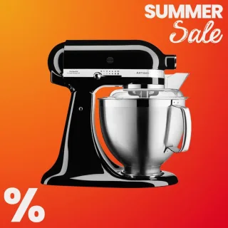 KitchenAid Artisan 4,8 Liter Küchenmaschine Modell KSM185 - ONYX...