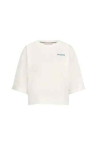 Studio Anneloes - Puck ssl paradise sweat off white - Gr. - XXL