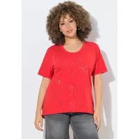 Ulla Popken T-Shirt T-Shirt Meerestiere Oversized Rundhals Halbarm