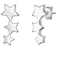 Glanzstücke München Paar Ohrstecker Set: G230 (2-tlg), mit Sternen aus Sterling Silber