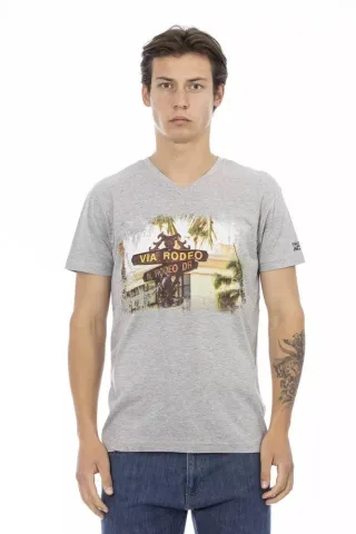 Via Rodeo V-Ausschnitt Grafik T-Shirt