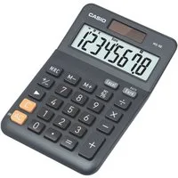 CASIO Taschenrechner MS-8E, mit angewinkeltem Display, 8-stellig