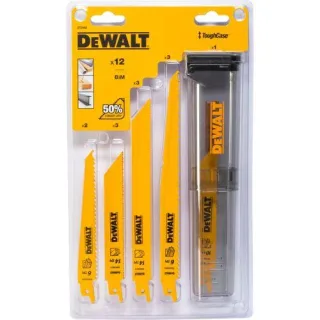DeWalt DT2445-QZ Säbelsägeblatt-Set 12-tlg.