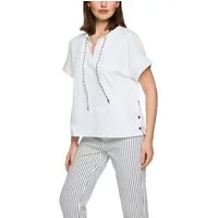 Marc Cain T-Shirt Salty Breeze Premium Damenmode lässig, lockere Form