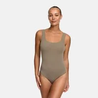 cfab (creamy fabrics) Body Low Back - Body-Taupe-M (1-tlg)