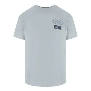 Kurzarm-T-Shirt in Blaugrün